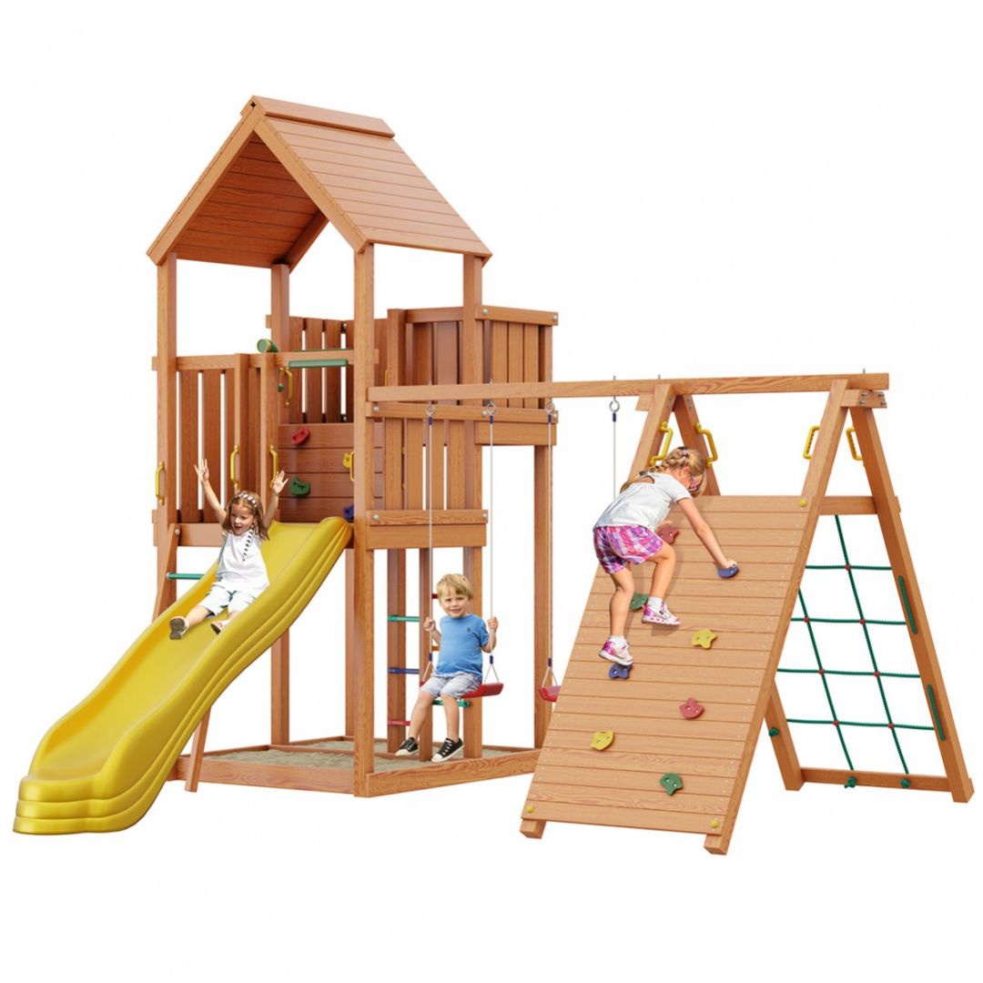 Детская деревянная площадка Jungle Palace JP11